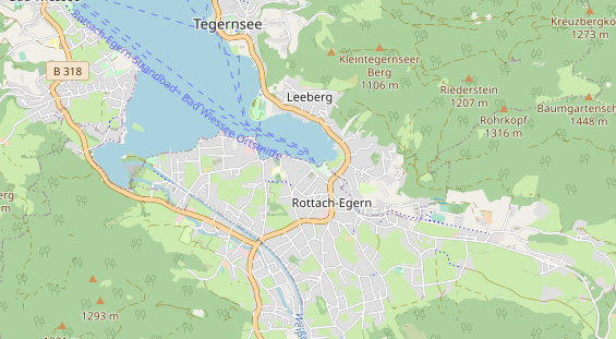 Tagungshotels auf Karte