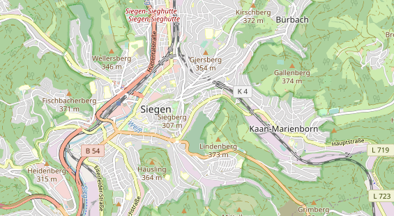 Tagungshotels auf Karte