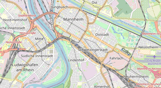 Tagungshotels auf Karte