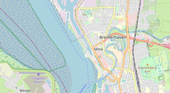 Tagungshotels auf Karte