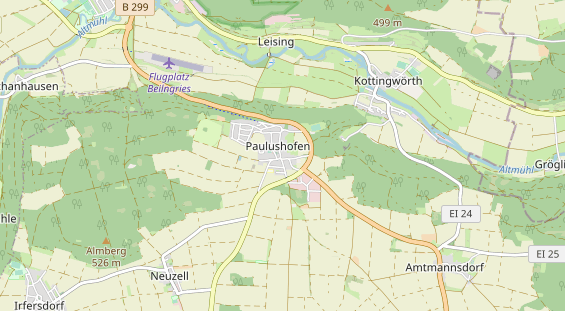 Tagungshotels auf Karte