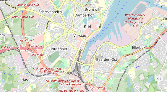 Tagungshotels auf Karte