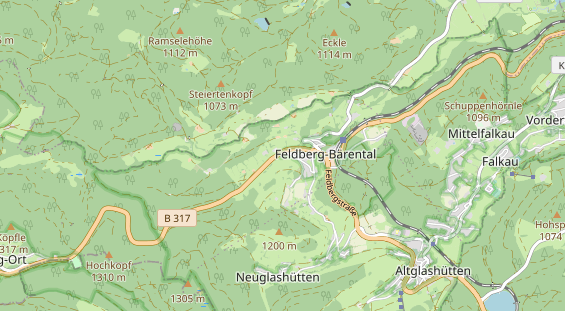 Tagungshotels auf Karte