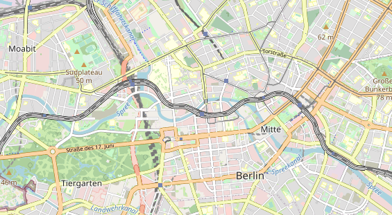 Eventlocations auf Karte