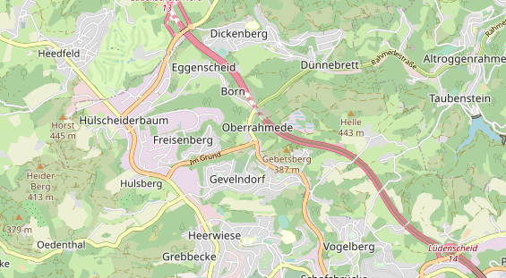 Tagungshotels auf Karte