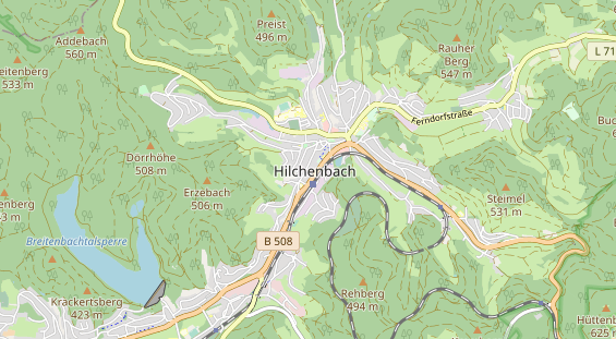 Tagungshotels auf Karte