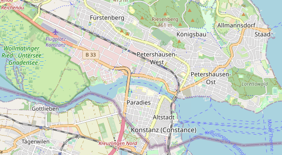 Tagungshotels auf Karte