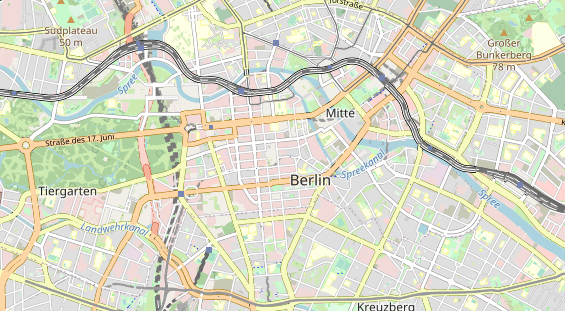 Eventlocations auf Karte