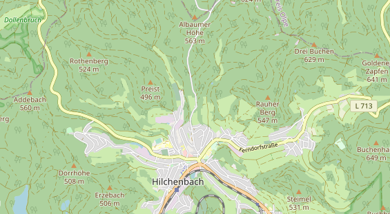 Tagungshotels auf Karte