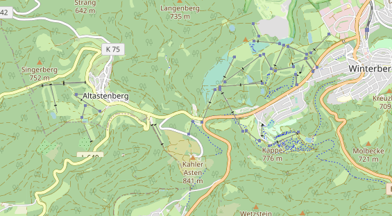 Tagungshotels auf Karte