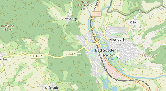 Tagungshotels auf Karte