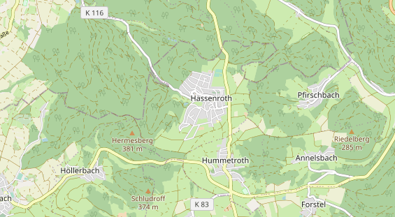 Tagungshotels auf Karte