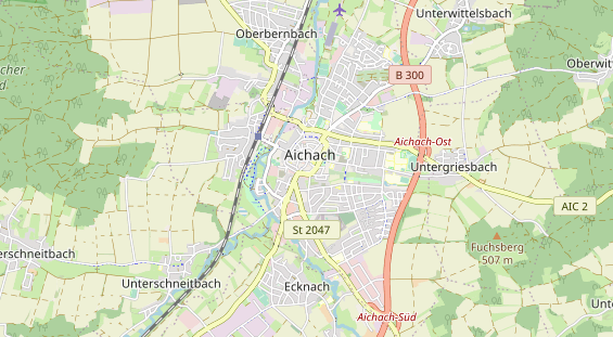 Eventlocations auf Karte