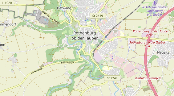 Tagungshotels auf Karte