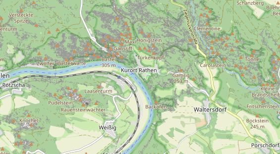 Tagungshotels auf Karte