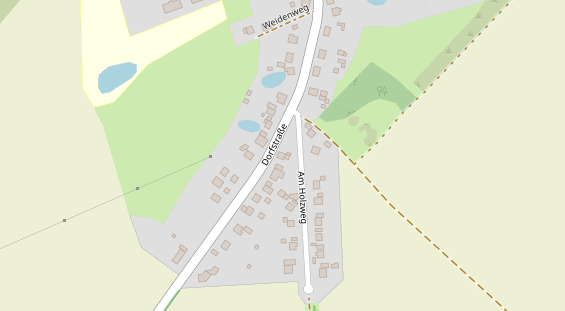 Tagungshotels auf Satellitenbild