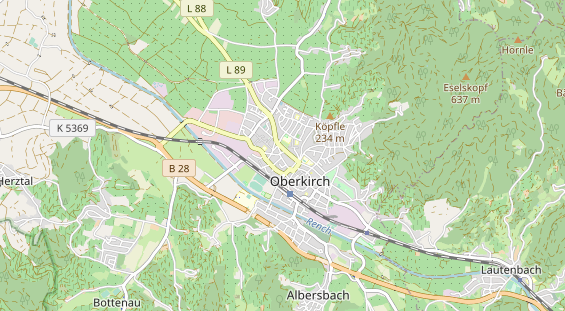 Tagungshotels auf Karte