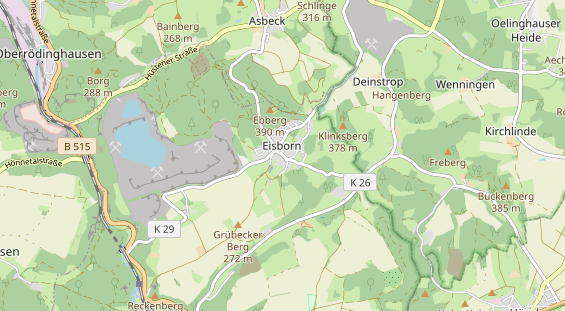 Tagungshotels auf Karte
