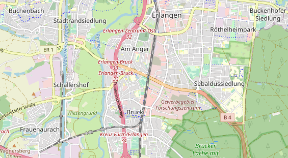 Eventlocations auf Karte