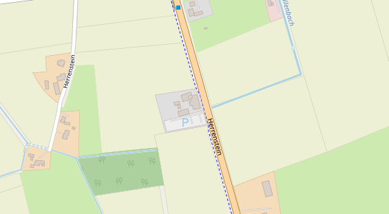 Tagungshotels auf Satellitenbild