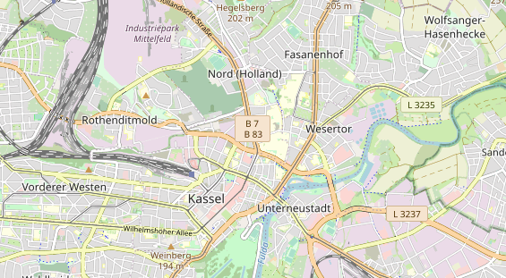 Tagungshotels auf Karte