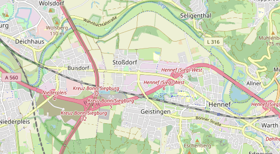 Tagungshotels auf Karte