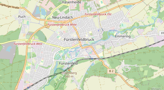 Eventlocations auf Karte