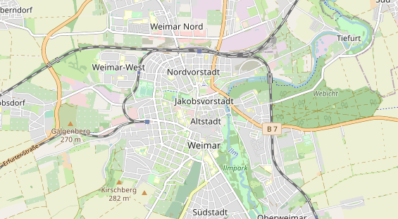 Tagungshotels auf Karte