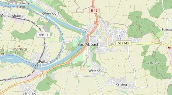 Tagungshotels auf Karte