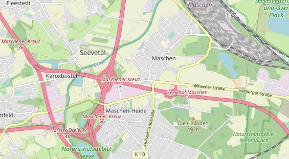 Tagungshotels auf Karte