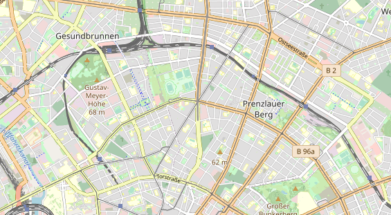 Eventlocations auf Karte