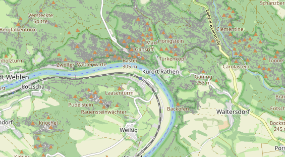 Tagungshotels auf Karte
