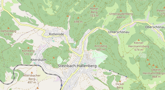 Tagungshotels auf Karte