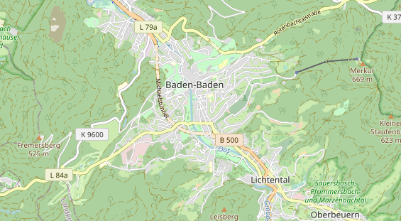 Tagungshotels auf Karte