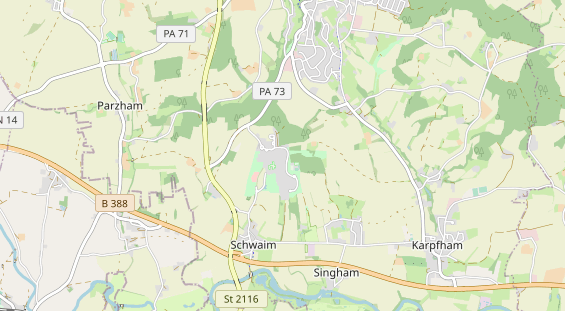Tagungshotels auf Karte