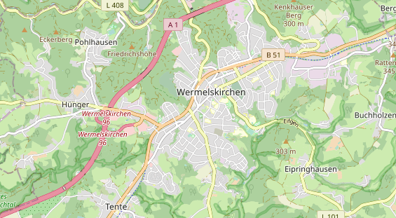 Tagungshotels auf Karte