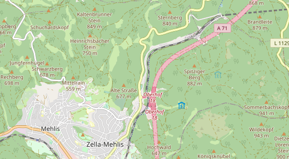 Tagungshotels auf Karte