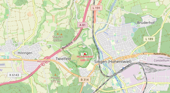 Tagungshotels auf Karte