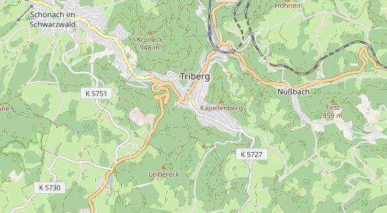 Tagungshotels auf Karte