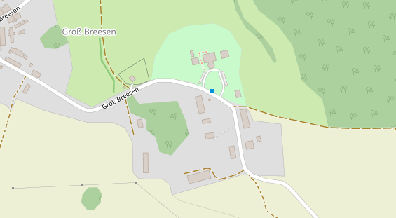 Tagungshotels auf Satellitenbild
