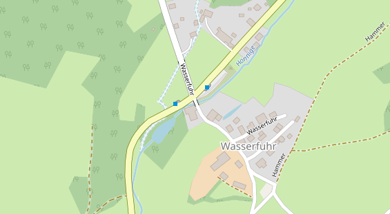 Tagungshotels auf Satellitenbild