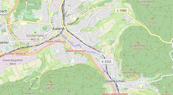 Eventlocations auf Karte