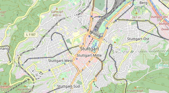 Tagungshotels auf Karte
