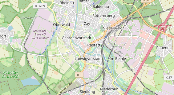 Tagungshotels auf Karte