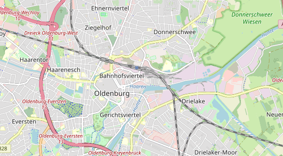 Tagungshotels auf Karte