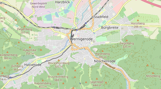 Tagungshotels auf Karte