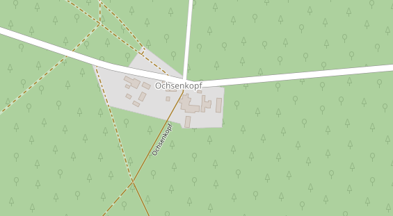 Tagungshotels auf Satellitenbild