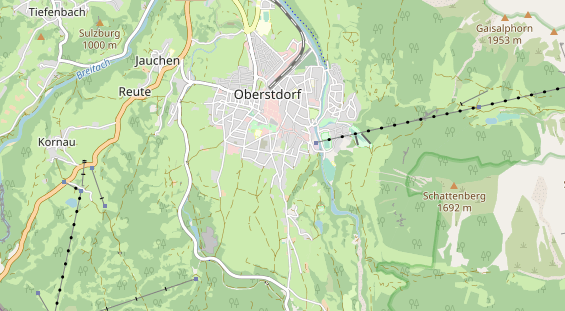 Tagungshotels auf Karte