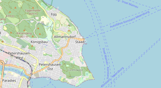 Tagungshotels auf Karte