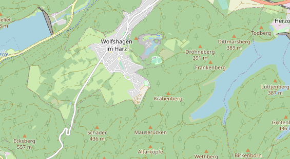 Tagungshotels auf Karte